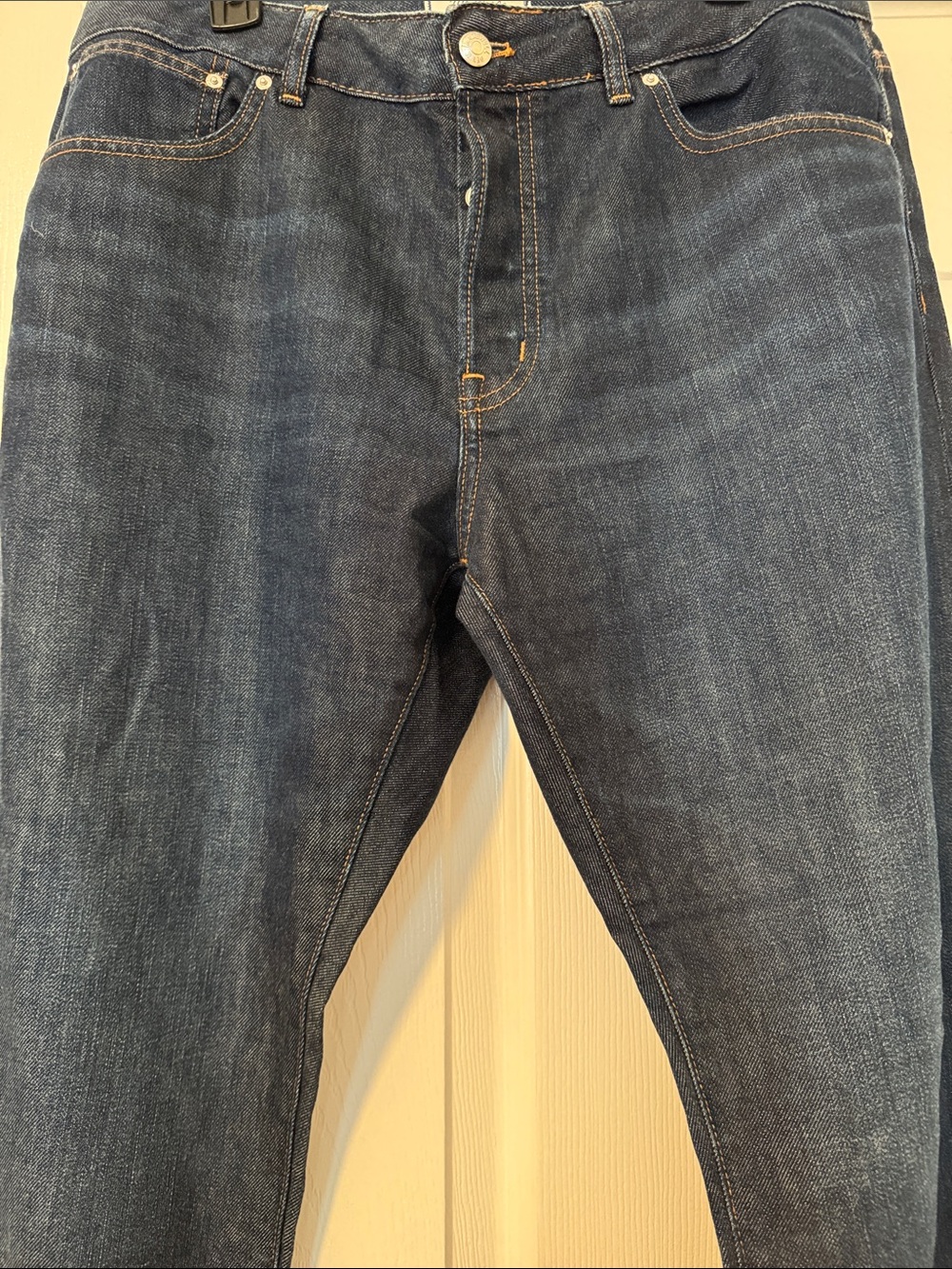 Madewell Women Curvy Dean Easy Straight Jeans - Size 30P in SoftDrape - Picture 4 of 8